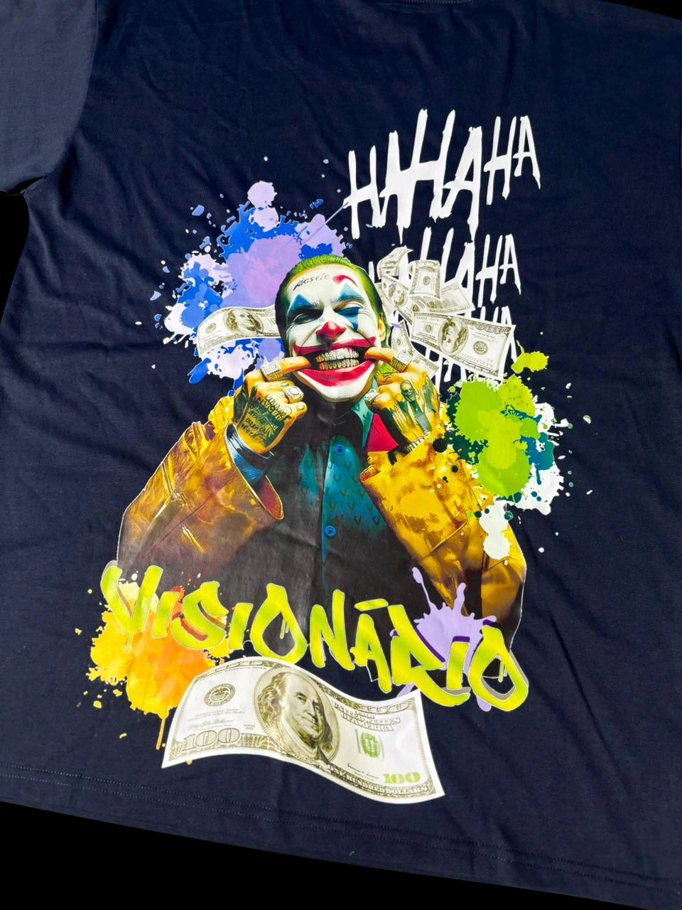 O sorriso do coringa • Azul Marinho